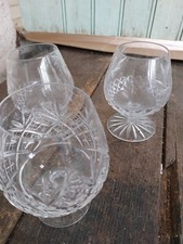 Lot de 3 verres à Cognac en