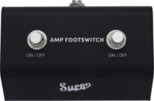 Supro dual amp footswitch - amp,