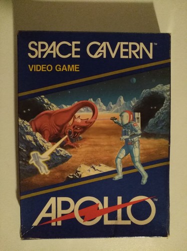 Space cavern atari - space, 2600