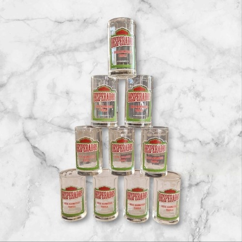 Lot verres desperados - de,