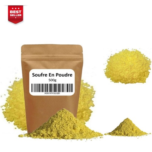 Soufre poudre 100 naturel - poudre, 100%