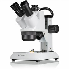 BRESSER Analyth STR Trino 10x - 40x Microscope trinoculaire stéréo avec lumière 