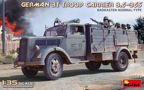 Miniart transport troupes - de,