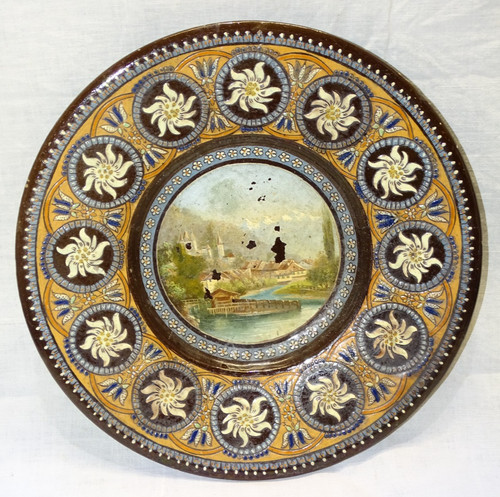 Belle ancienne assiette - -belle,