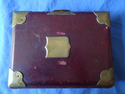 Album photo ancien vide - ancien, vide,