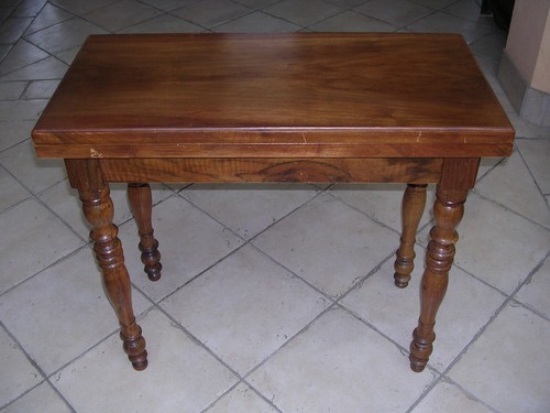 Table jeux louis philippe - à,