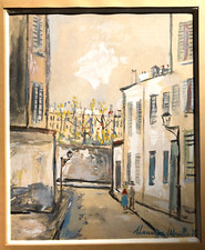 Maurice Utrillo Pochoir 1950