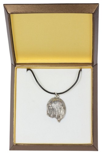 Lhassa apso collier argenté - collier,