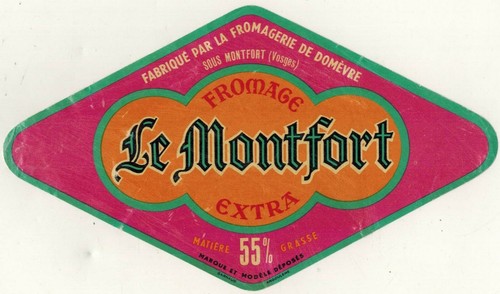Etiquette fromage des vosges - etiquette,