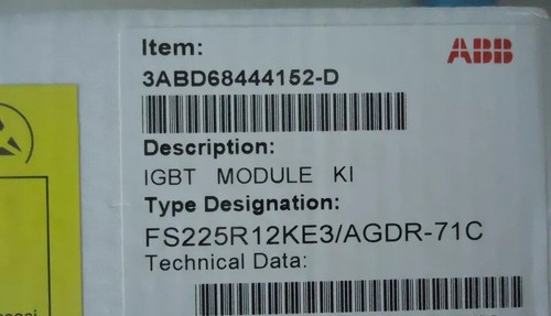 Fs225r12ke3 agdr 71c abb power - fs225r12ke3/agdr-71c,