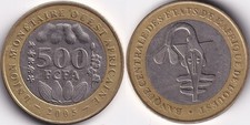 500 Francs 2005 Etats de