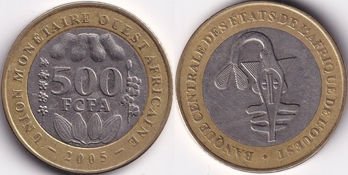 500 francs 2005 - 2005, etats