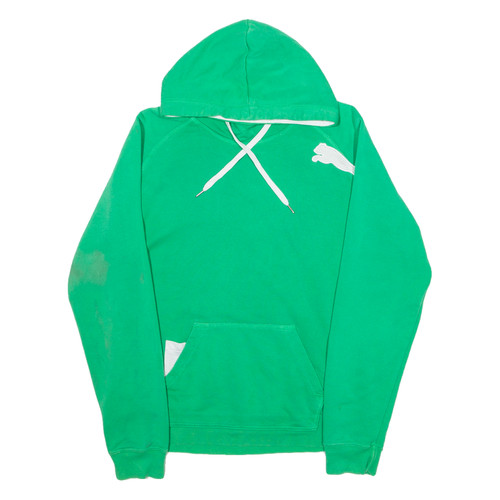 Puma sweat capuche vert - capuche,