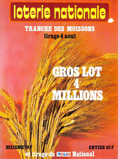 AFFICHE POSTER / LOTERIE