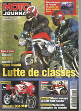 MOTO JOURNAL N°1400 SUZ SV 650 VS 1200 BANDIT / DUC 904 MH / BIMOTA V DUE 500