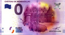 24 MONBAZILLAC Château, 2016, Billet Euro Souvenir