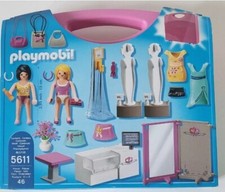 PLAYMOBIL 5611 Magasin de Mode City Shopping Robe Mannequin 6153 5485 5486 5499