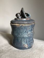 JEAN AUSTRUY  Grande Boite Pot Couvert en céramique Ca1950 Era Derel Colonieu