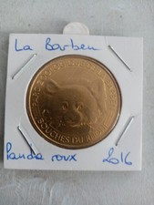 médaille touristique monnaie de paris MDP 13 la barben panda roux 2016