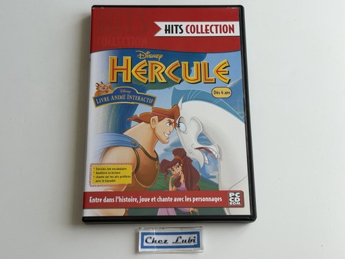 Hercule disney livre animé - hercule,