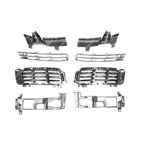 Kit grilles pare choc - grilles, pare-choc