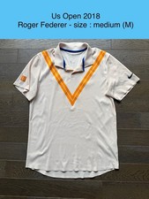 Us Open 2018 - Polo De Tennis Nike - Roger Federer - Taille M