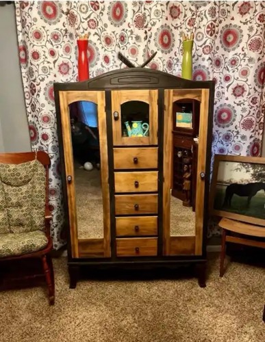 Antique armoire chifferone - antique,