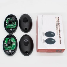 Infrared beam photocell sensor