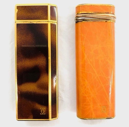 Briquet gaz cartier trinity - briquet, à