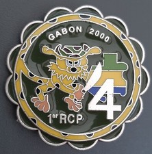Insigne 1° RCP Gabon 2000 4°