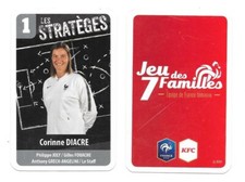 Carte KFC / FFF - Corinne Diacre