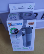 ★SUPERFISH aqua-flow 50 filtre d'intérieur aquariums eau froide et tropicaux