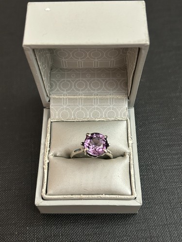 Bague argent massif - en,