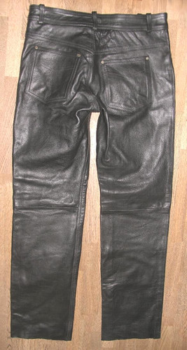 Bangla jeans moto - jeans, cuir