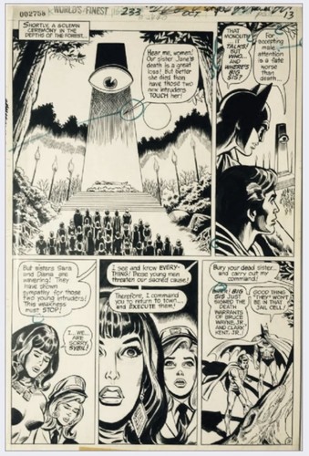 Planche originale comics - planche,