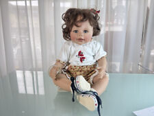 Poupée d'artiste poupée Monika Levenig vinyle doll 63 cm bon état