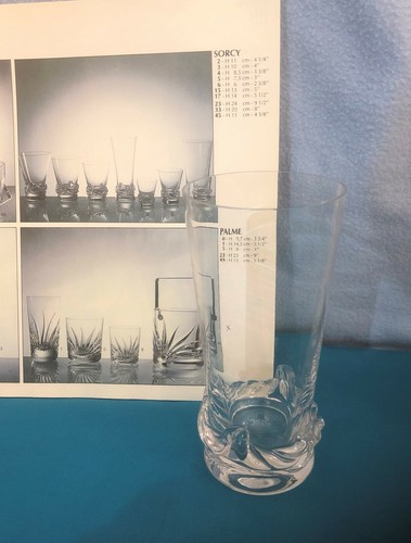 Vase cristal signé daum - en,
