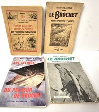 Lot 4 livres Pêches du