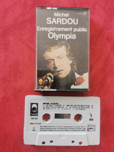 Michel sardou cassette audio - ,