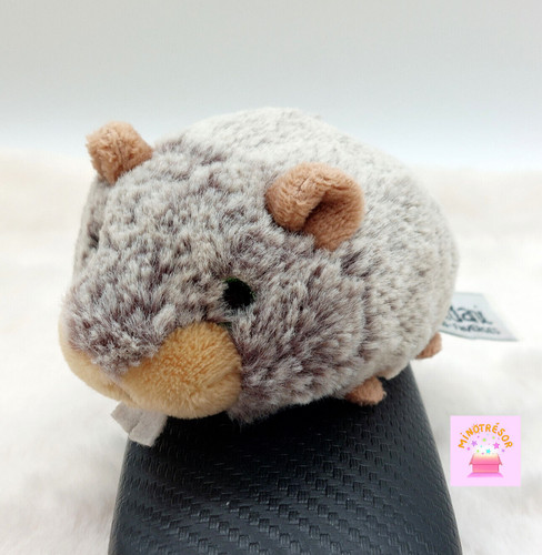 Mini peluche doudou marmotte