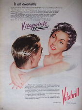 PUBLICITÉ DE PRESSE 1956 VITAPOINTE BRILLANT VITABRILL - ADVERTISING