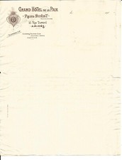 Amiens (80) Facture vierge