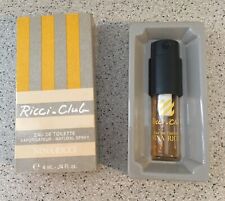 Miniature parfum boîte d'origine Nina Ricci - Ricci Club vaporisateur EDT 4ml