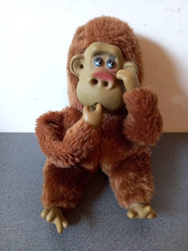 Vintage peluche singe plush - singe,