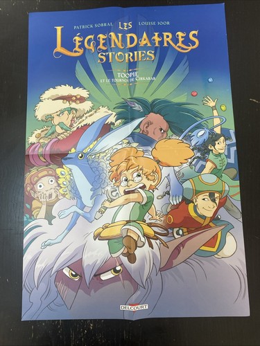 Affiche les légendaires - bd,