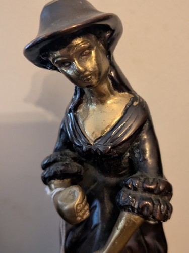 Bronze femme ancien - bronze,
