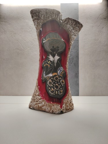 Vase céramique fat lava - vase,