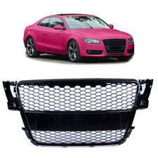 Calandre avant noire brillante pour AUDI A5 8T Coupe Cabrio Sportback 07-11