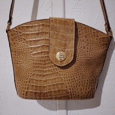  Sac à main italien artisanal en cuir et Daim  unique pour femme