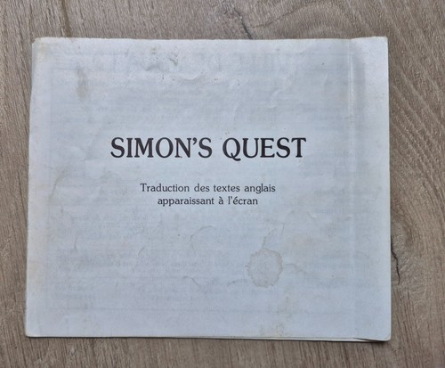 Notice simon quest - notice, simon's